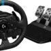 Logitech G923 Racing Wheel and Pedals, TRUEFORCE Feedback, Responsive Driving Design, Dual Clutch Launch Control for PS5, PS4, PC