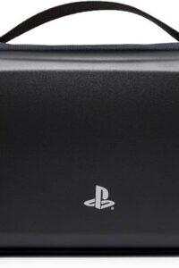 PowerA Protection Case for PlayStation Portal™ Remote Player with Accessories Storage, Charging Cable Pass-Through, Screen Portector Flap, Black (Officially Licensed) for PS5