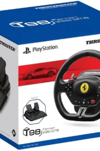 Thrustmaster T98 Ferrari 296 GTB, Racing Wheel for PS5, PS4, PC