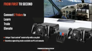 Thrustmaster TCA SKY YOKE for PS5 and PC for microsoft flight simulator