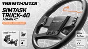Thrustmaster Simtask truck 40 add on kit For T300RS and T598 racing wheel bases